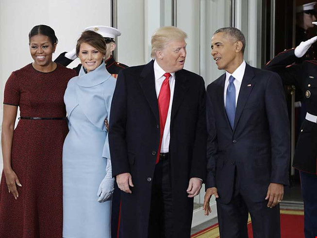 Donald Trump nhậm chức tổng thống  - ảnh 1