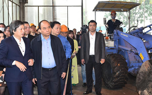 thủ tướng tham quan công nghệ sản xuất điện rác đầu tiên của việt nam hình 3 thu tuong tham quan cong nghe san xuat dien rac dau tien cua viet nam hinh 3