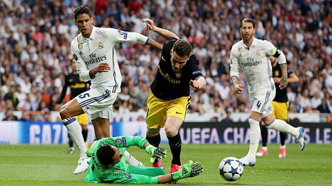 ronaldo lap hat trick real dat mot chan vao chung ket