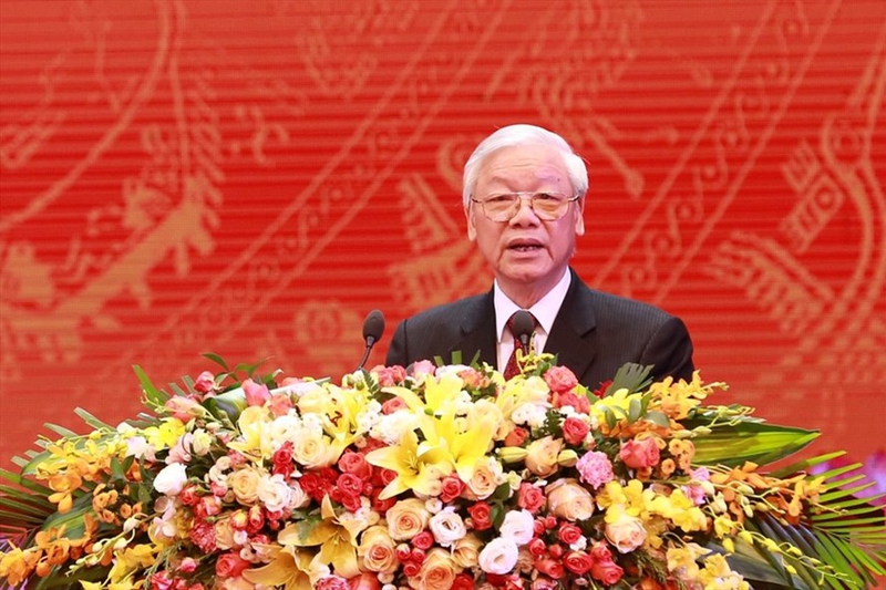 tbt nguyen phu trong du le ky niem 100 nam cach mang thang muoi nga