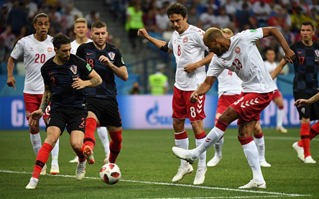 Croatia 1-1 Đan Mạch (pen 3-2): Croatia run rẩy vào tứ kết