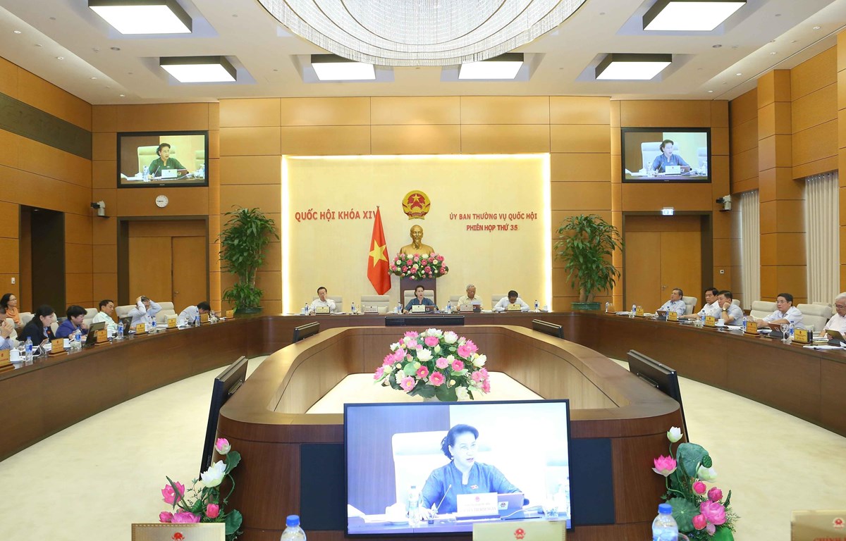 Description: Quang cảnh phiên họp tổng kết kỳ họp thứ 7. Ảnh: Doãn Tấn/TTXVN