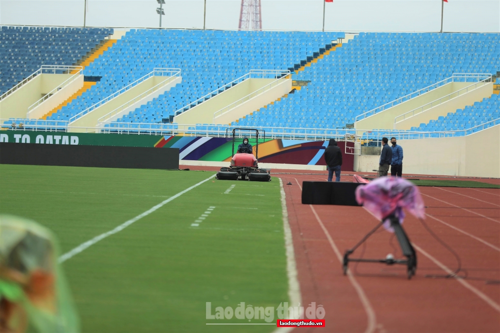 Sân Mỹ Đình: Đã sẵn sàng cho cơ hội giành điểm của tuyển Việt Nam