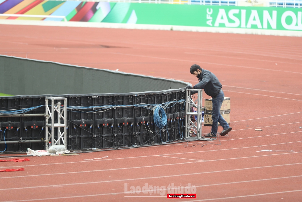 Sân Mỹ Đình: Đã sẵn sàng cho cơ hội giành điểm của tuyển Việt Nam