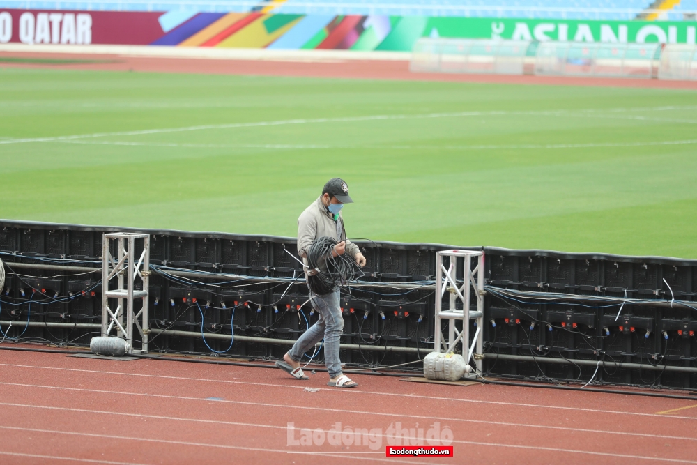 Sân Mỹ Đình: Đã sẵn sàng cho cơ hội giành điểm của tuyển Việt Nam