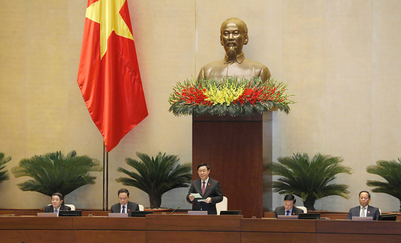 Chủ tịch Quốc hội Vương Đình Huệ: Kết quả của phiên chất vấn đáp ứng yêu cầu, mong mỏi của cử tri, Nhân dân -0